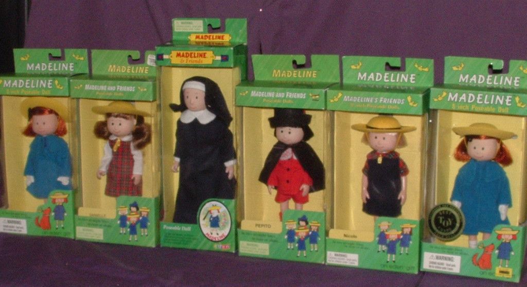 Madeline Friends Doll Set Pepito Danielle Nicole Miss Clavel Madeline