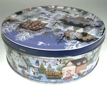 Ripensa Denmark Cookie Tin Box Container Canister Denmark Resembles