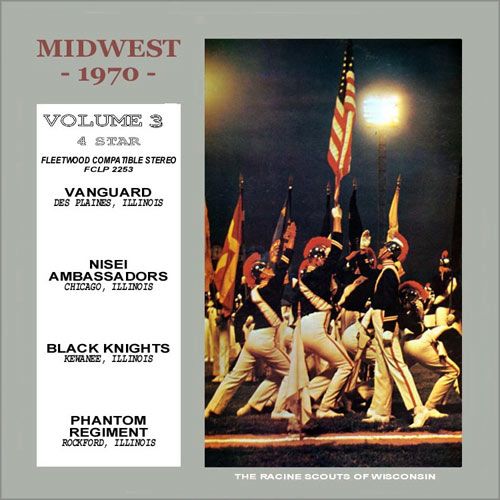 1970 Midwest Vol 3 Drum Corps CD Des Plains Vanguard