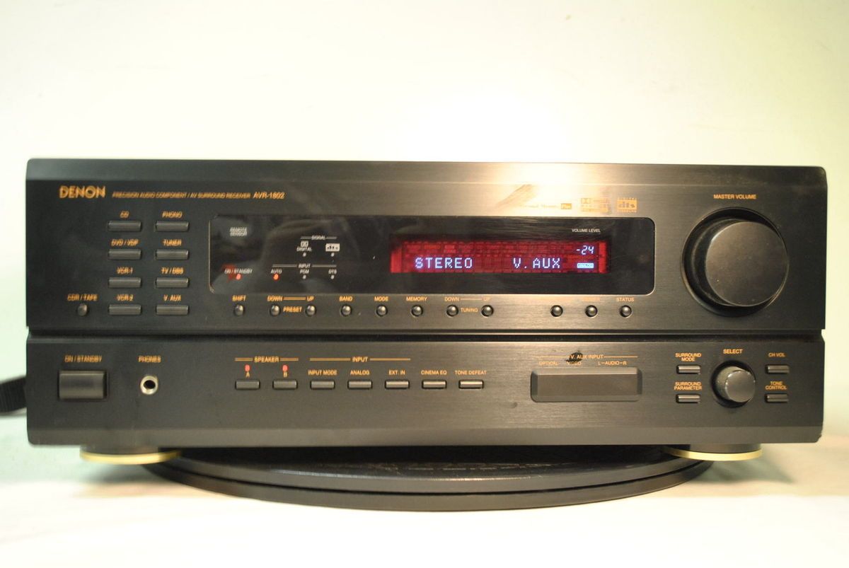 Denon 5 1 Channel A V Receiver Model AVR 1802