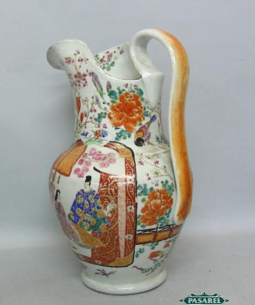 David Ben Gurion Ceramic Pitcher Jug Japan China 1900