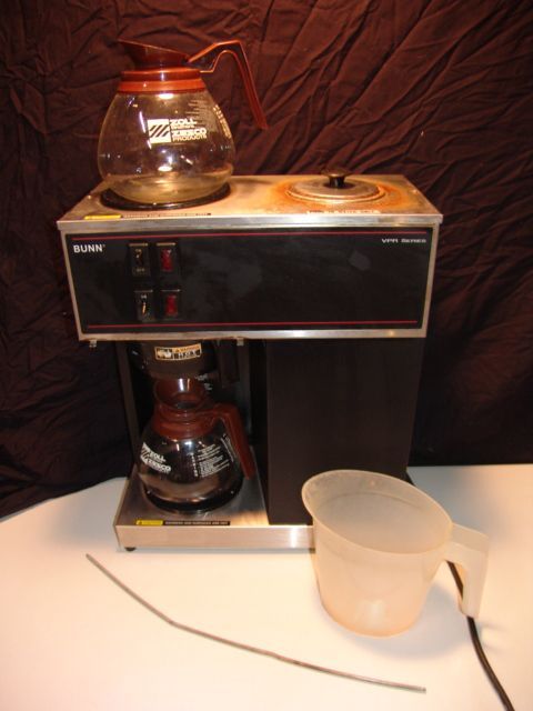  Commercial Coffee Maker Pour Over Model VPR with Decanters Used