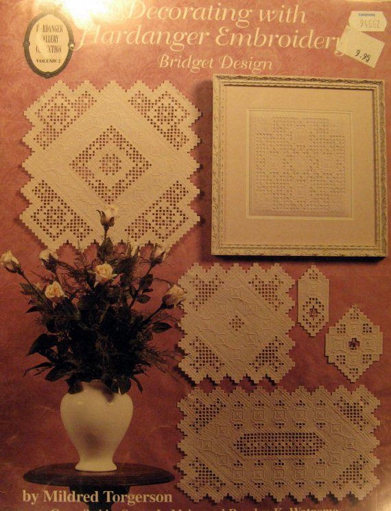 Pattern Booklet Decorating Hardanger Embroidery Bridget