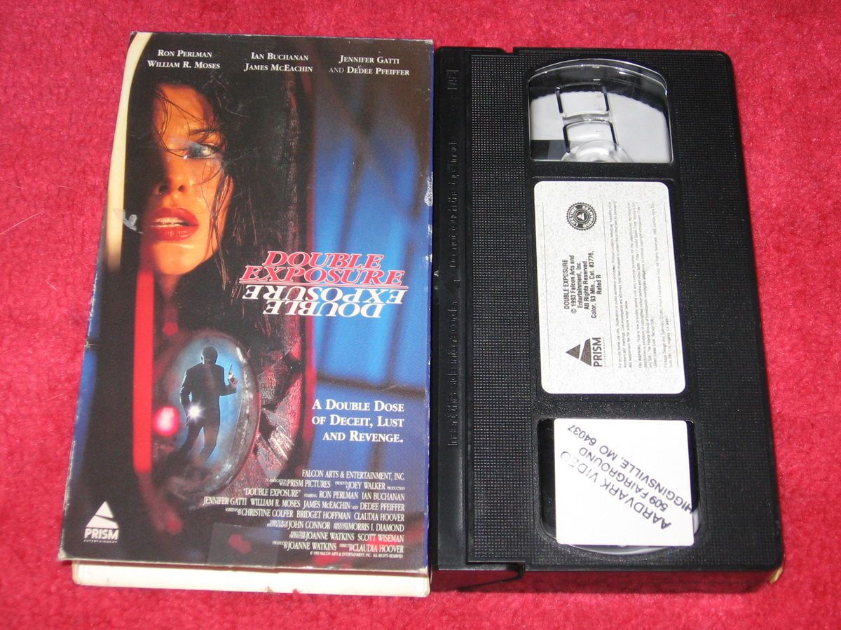 DOUBLE EXPOSURE Ron Perlman JENNIFER GATTI Dedee Pfeiffer VHS