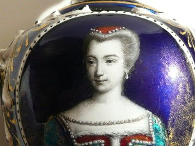 enamel limoges portrait miniature diane de poitiers