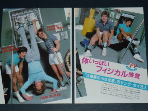 Dean Butler Matthew Laborteaux Patrick 1982 JPN Pinup 2 Sheets OC P