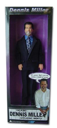 Dennis Miller Talking Action Figure Doll Funny