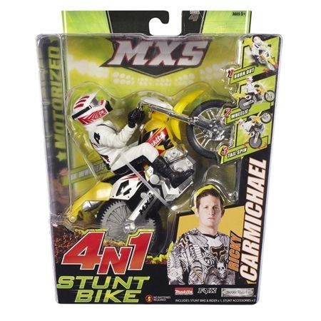 Ricky Carmichael MXS Stunt Dirt Bike Toys