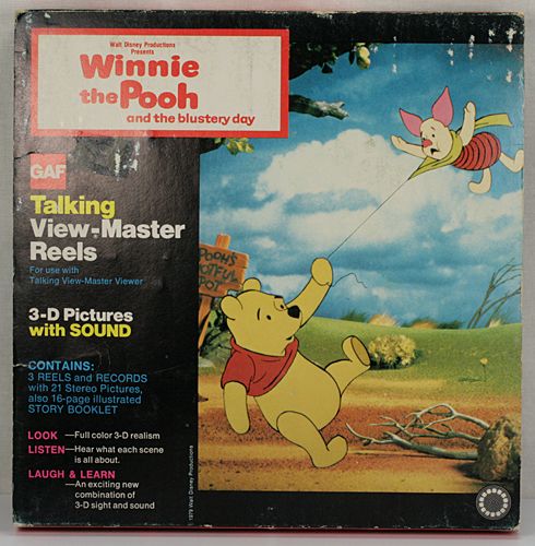 SETS 1973 GAF TALKING VIEW MASTER REELS WINNIE THE POOH & TOM & JERRY