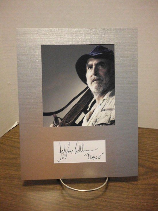 Jeffrey Demunn Autograph Walking Dead Display Signed Signature COA