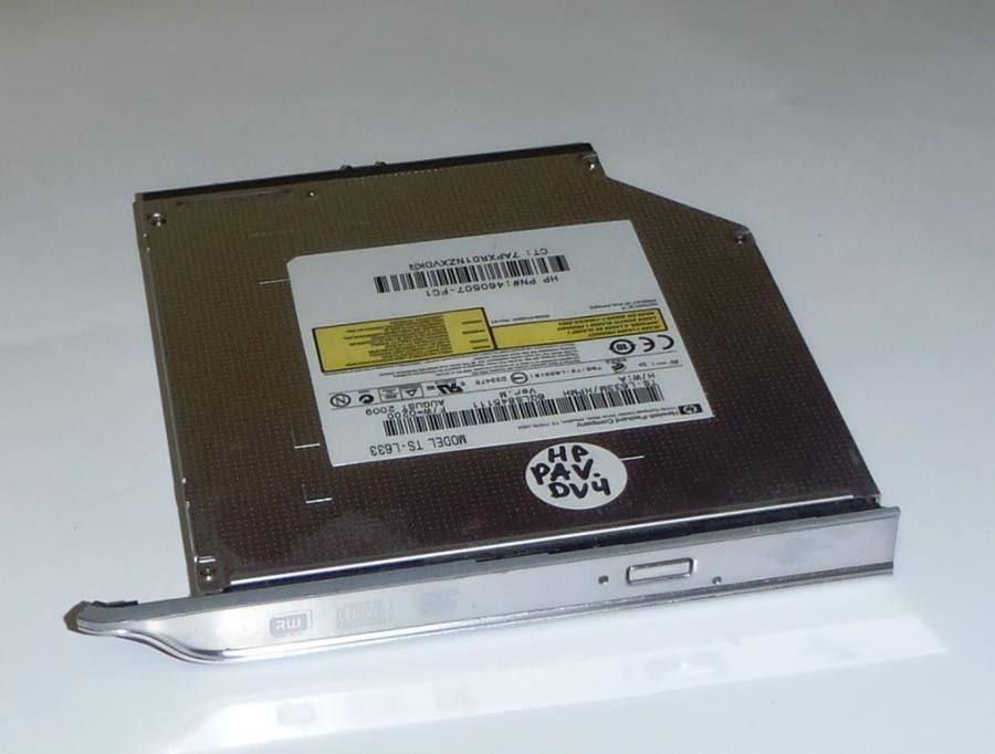 HP DV4 SATA DVD RW DL Lightscribe Burner Drive TS L633 482177 001