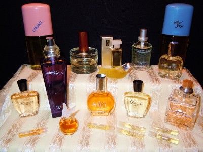  FRAGRANCE Lot PERFUME Cologne ELIGE White Violet FLEURESSE Diandra