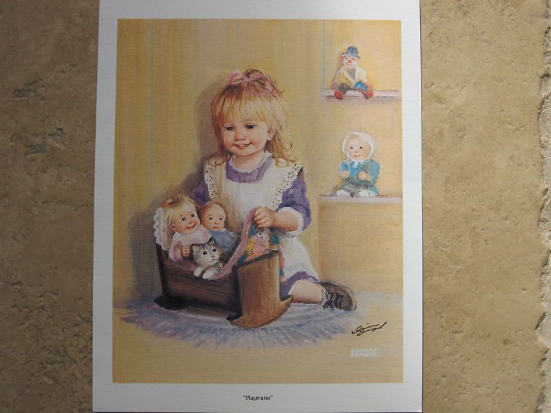 Dianne Dengel Signed Print Playmates New