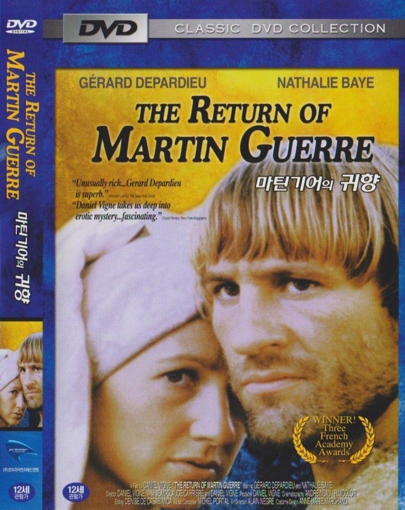 The Return of Martin Guerre 1982 Gérard Depardieu DVD