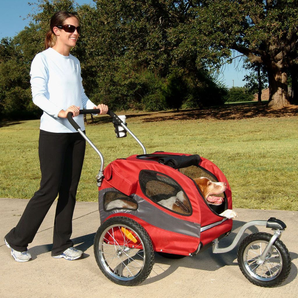 Medium Dog up to 50 lbs Pet Bicycle Bike Trailer Stroller Jogger