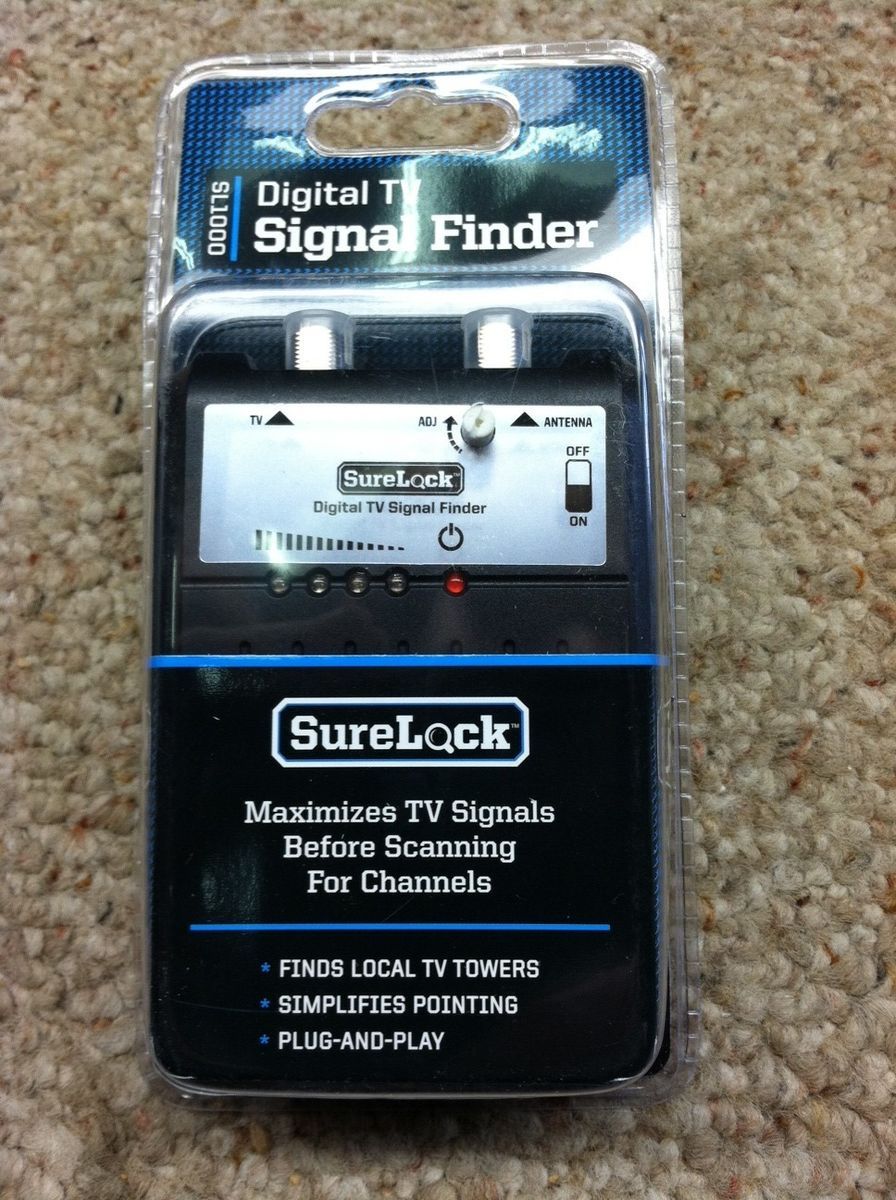 RV Jack Digital HDTV Antenna Surelock Signal Finder Meter King