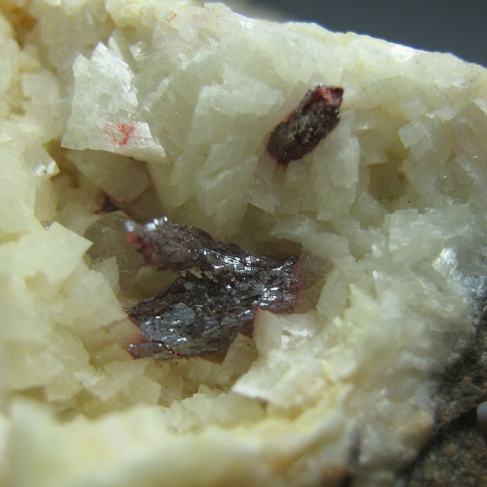 Red Cinnabar Crystal on Dolomite Specimen CBGZ2IF0530