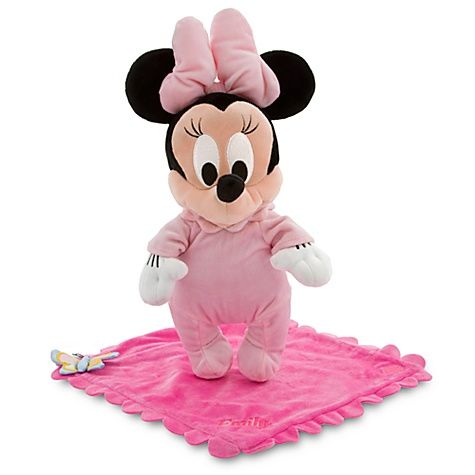 Disneys Babies Minnie Mouse Plush Doll and Personalized Blanket