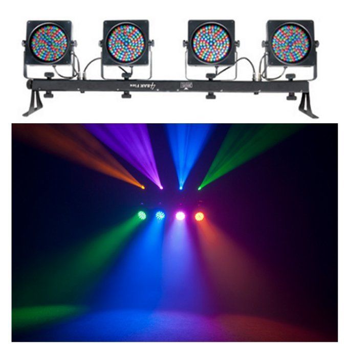  LED RGB DMX Mountable Sound Activated DJ Light Effect System