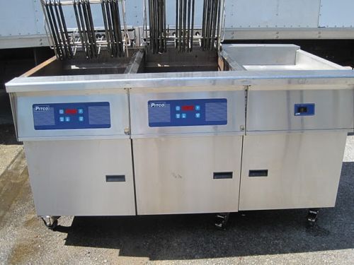 Pitco Double 3 Bay Fryer Dump E 18 E18 Frialator 2