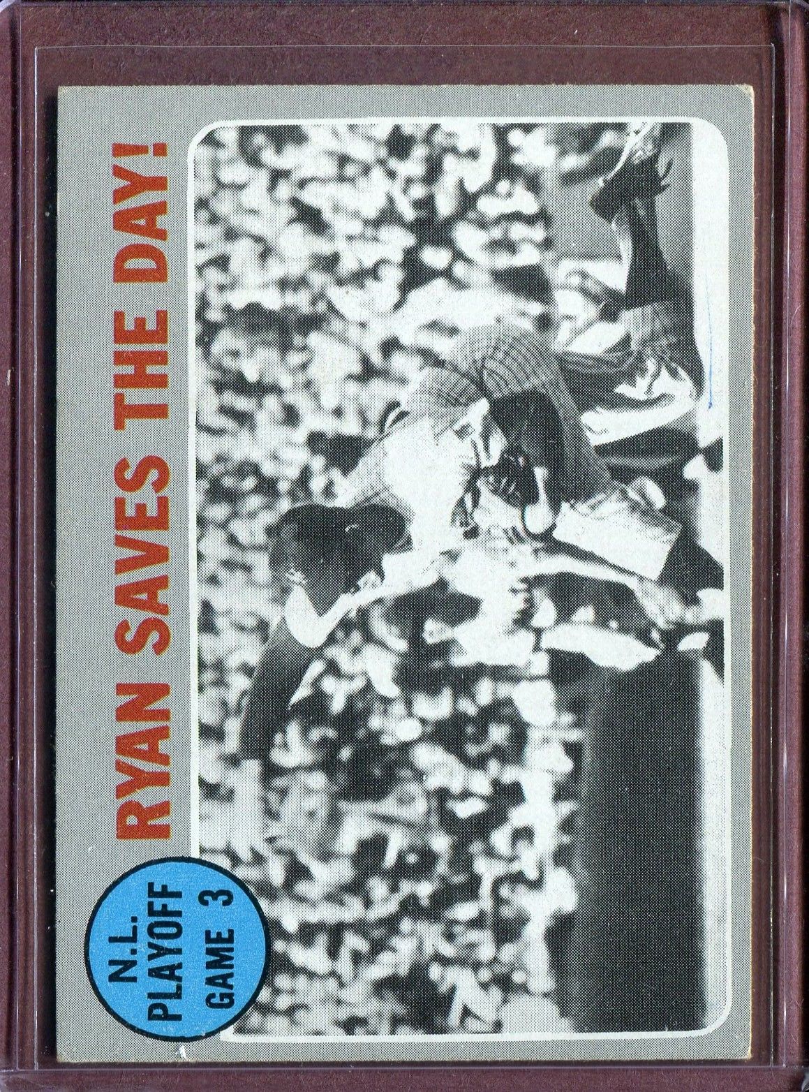 1970 Topps 197 NL Playoff Game 3 Nolan Ryan EX D44029