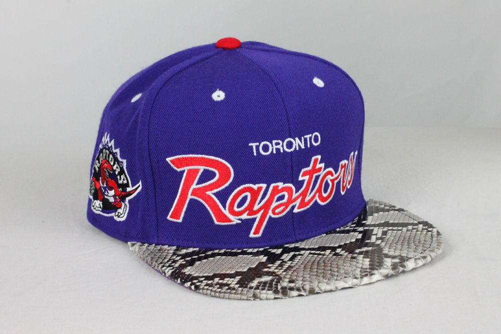  Raptors Strapback Python Belly Snakeskin Snapback Tisa Don C LK