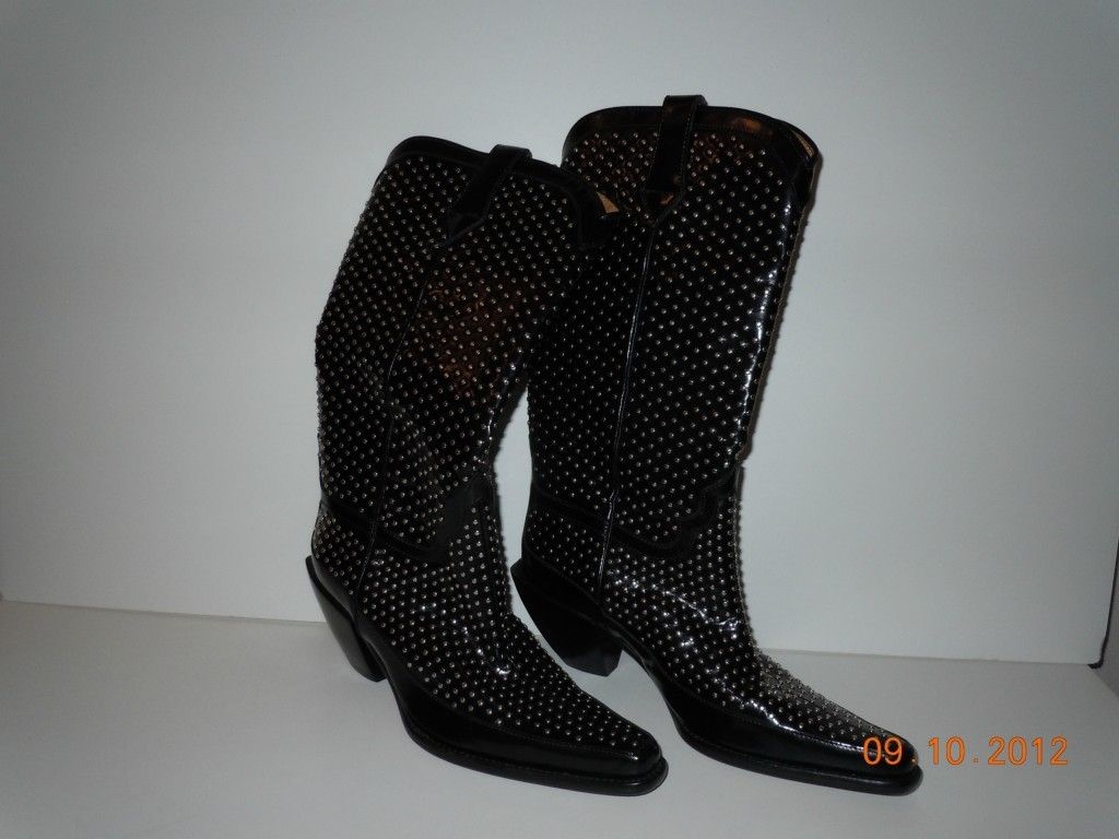 DONALD J. PLINER WESTERN COUTURE COLLECTION BOOTS WORN ONE TIME SIZE 6