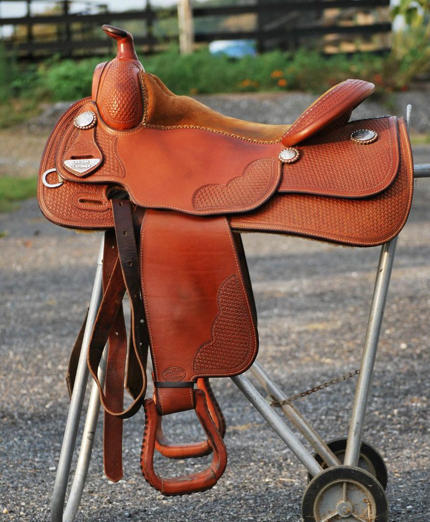 Bobs Duane Latimer Reining Western Saddle