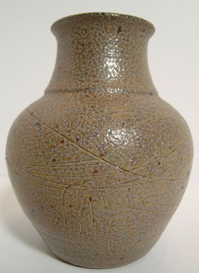 dorothy staller handthrown salt glazed vase retail $ 475 at fine