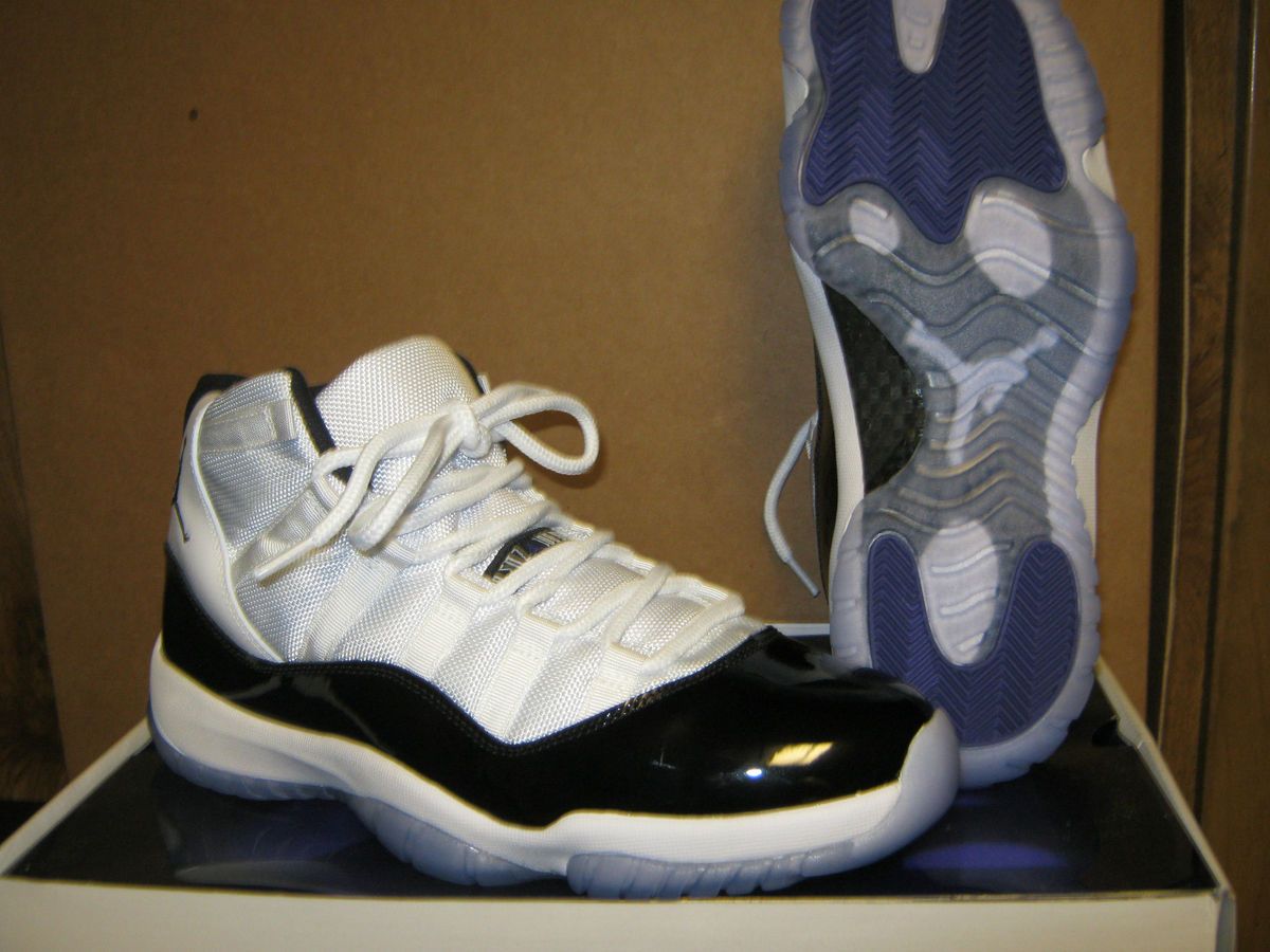 Air Jordan 11 Retro Concords Size 10 100 Authentic