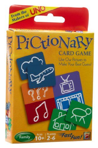 pictionary card game