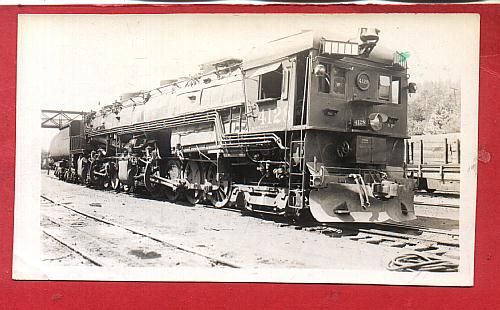  1938 SP RR Southern Pacific Articulated Engine 4128 Dunsmuir CA