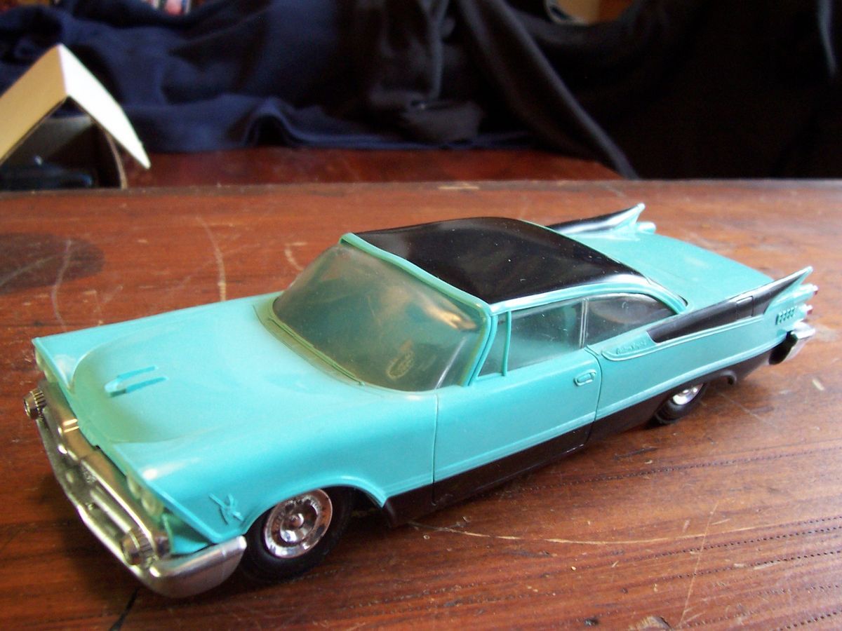 1959 Johan Dodge Custom Royal Aqua Black Model Promo Car