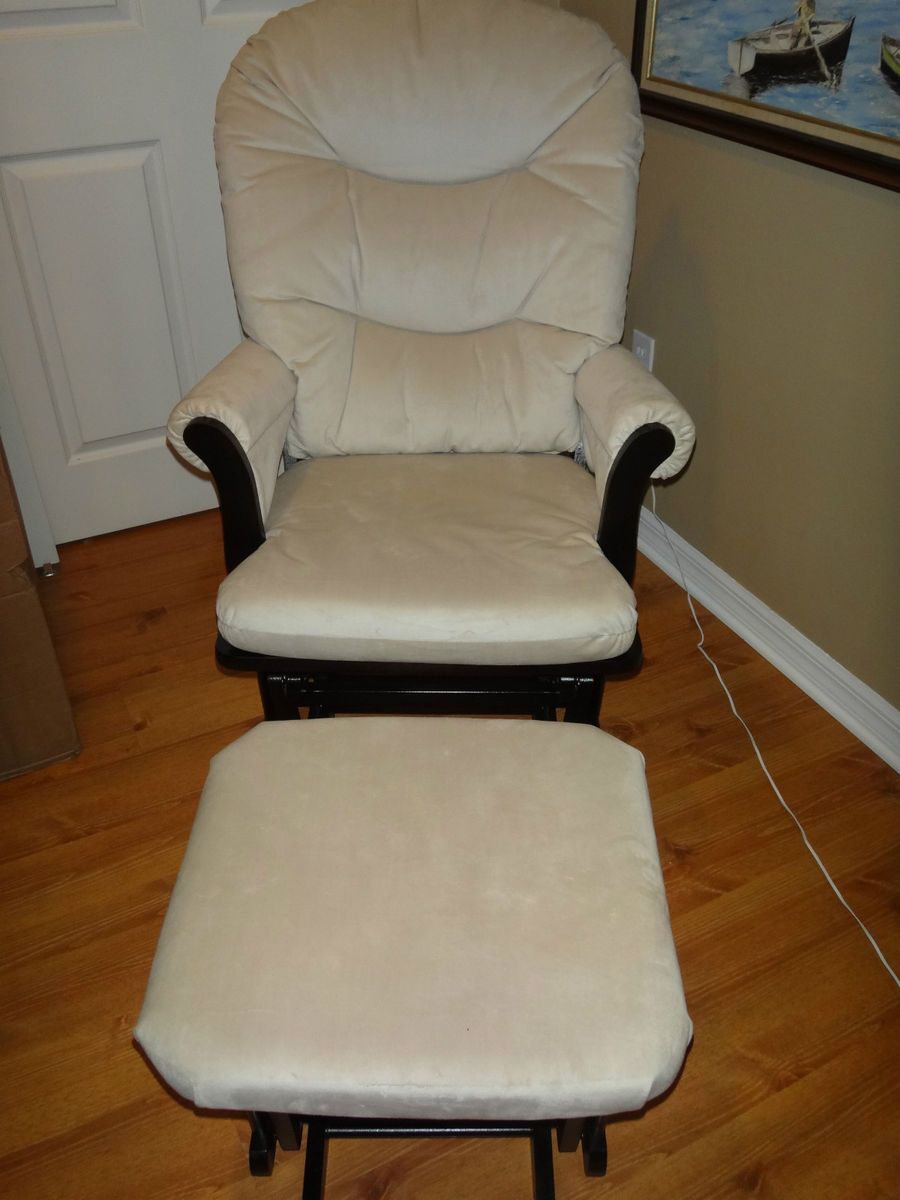 Dutailier Glider Motion Chair and Ottoman