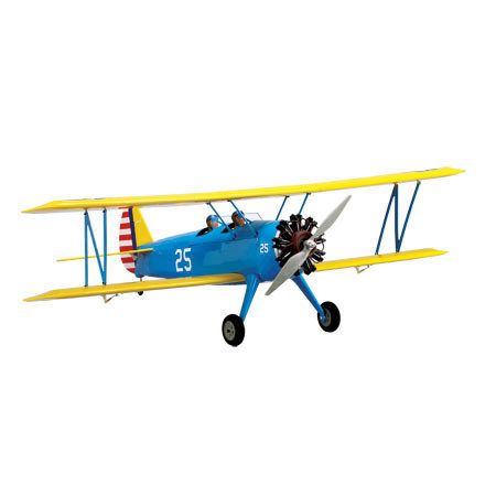 BD E Flite Stearman PT 17 15E ARF RC Airplane EFL2950