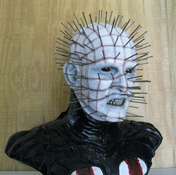 Clive Barker Hellraiser Lifesize Pinhead Bust Painted