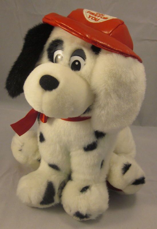 Fiesta Dalmation on Fire You Dog Stuffed Animal Plush