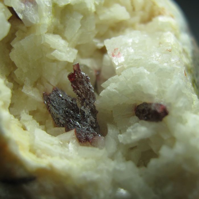 Red Cinnabar Crystal on Dolomite Specimen CBGZ2IF0530