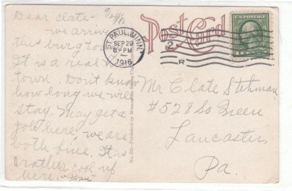 ST PAUL MN   MINNESOTA STATE CAPITOL capital   old postcard   minn