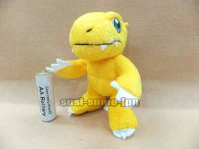 PLUSH DOLL DIGIMON Agumon 1999 JAPAN ANIME BANDAI