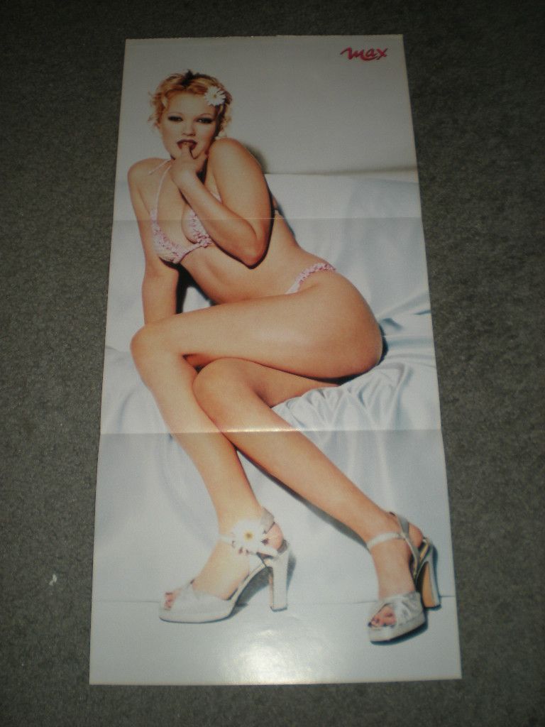 Drew Barrymore Fold Out Poster Max Magazine