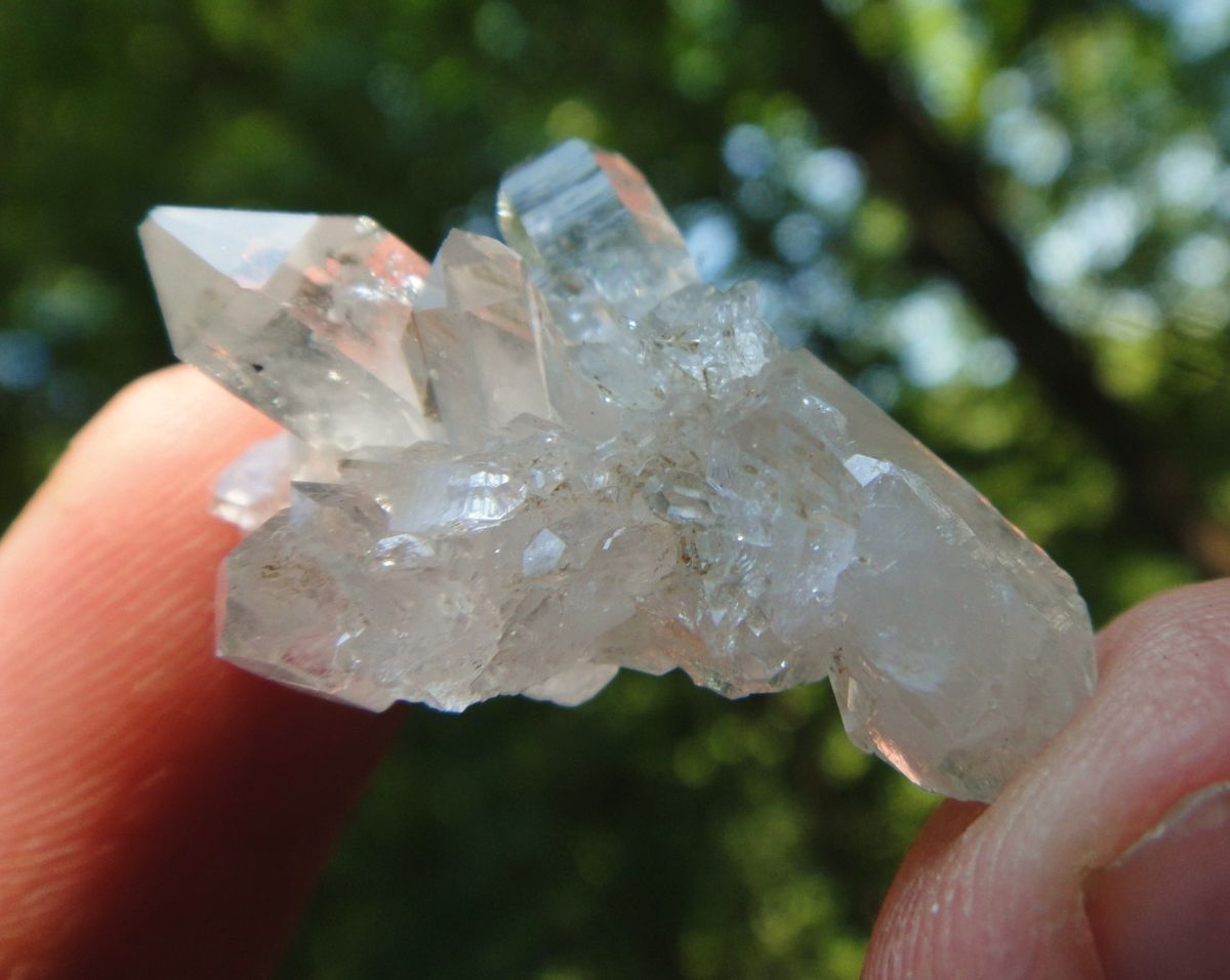 Unique Quartz Specimen from Kingston NY Unique Grouping with Nice