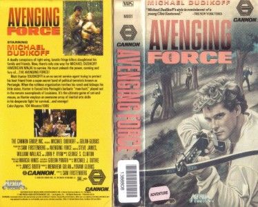 vhs avenging force michael dudikoff