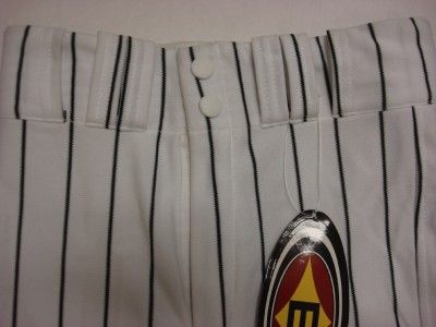  Easton Baseball Pro Piped Pants White Navy Adult XXL