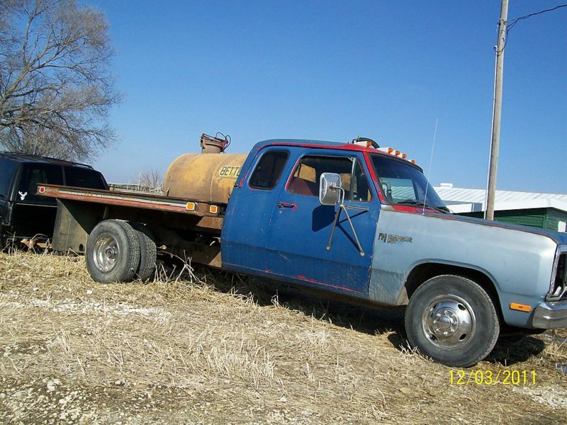 Dodge 3500 DRW Dually Axle 1981 to 1993 Cummins Diesel