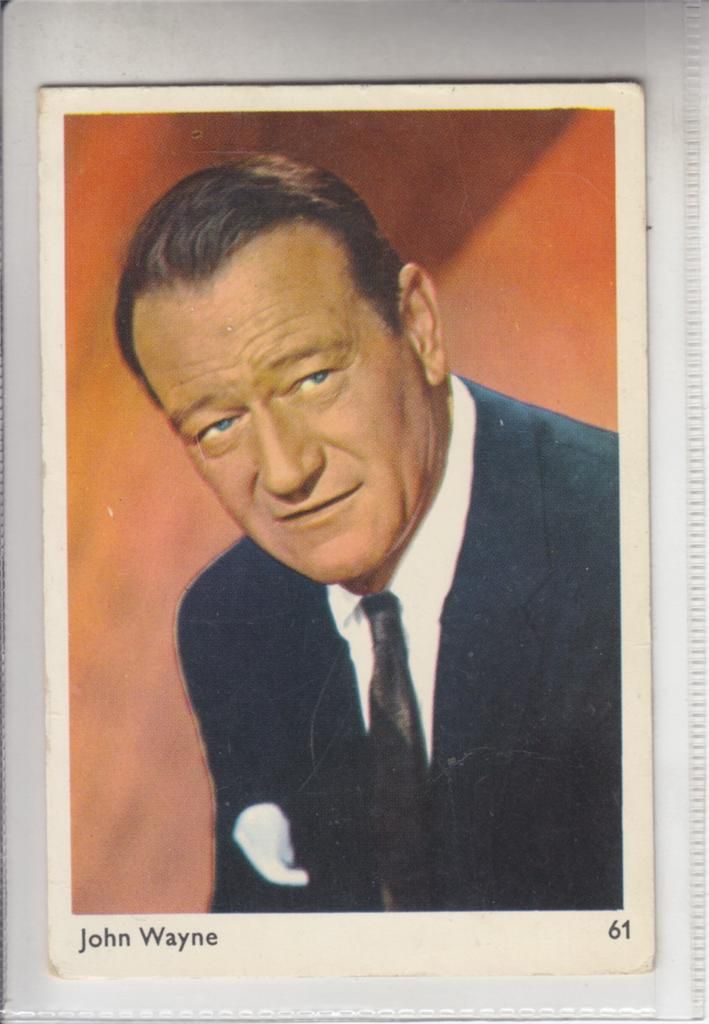  cinema star john wayne dutch issue condition very