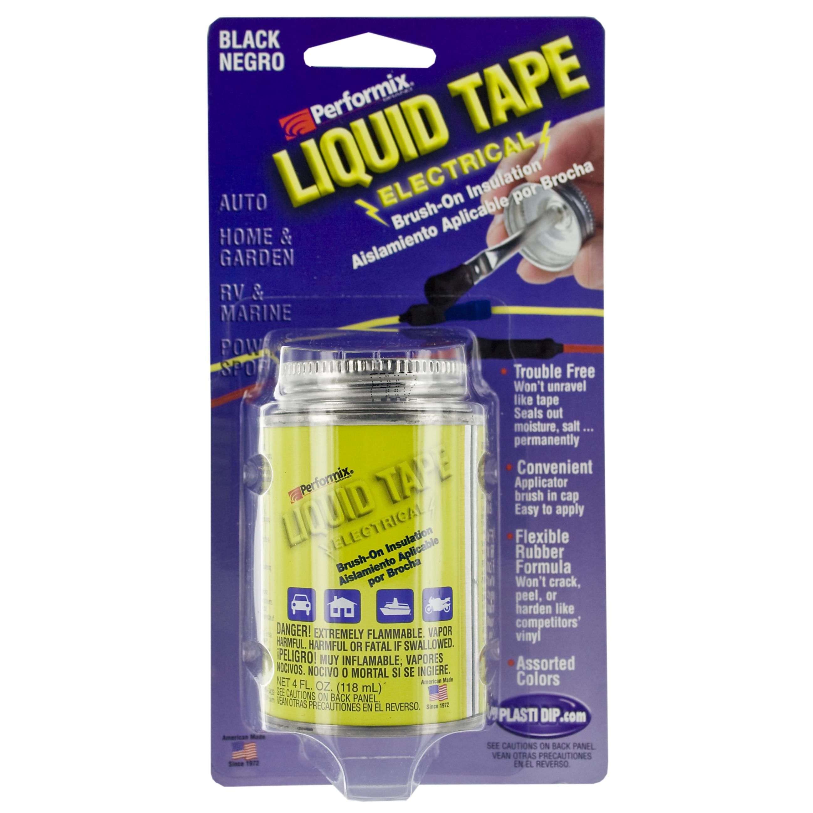 Flexible rubber formula wont crack, peel, or harden like vinyl tape