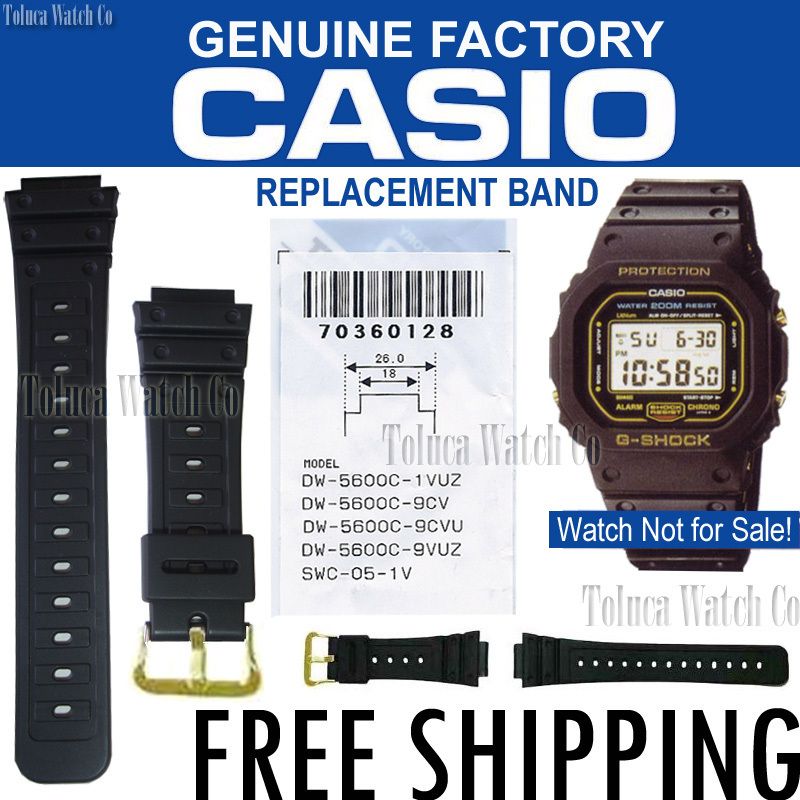 CASIO BAND DW 5600C 1 DW 5600C 9 DW 5700C DW 5000 DW 5200 DW 5400 SWC