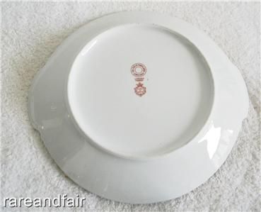 Haviland China RARE Edith Pascal or Pascale Pattern Cake Plate Handles