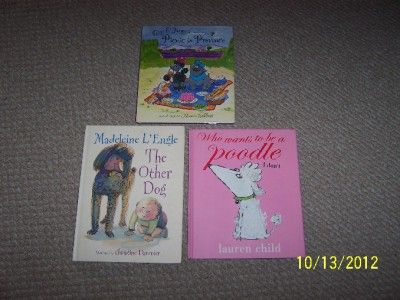 Childrens Poodle Books Who Wants to Be A Poodle The Other Dog Gigi